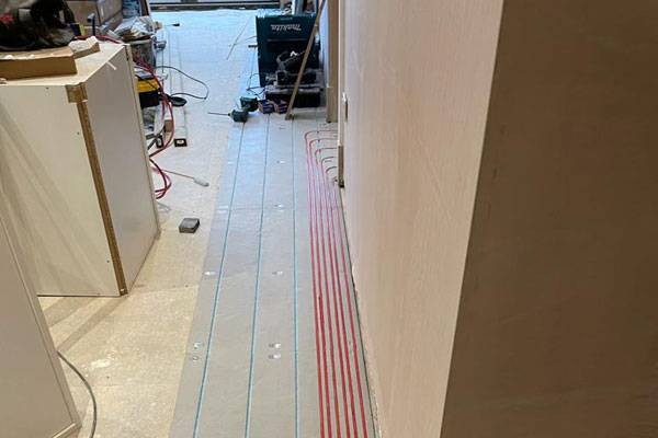 Underfloor Heating Installation @by Author